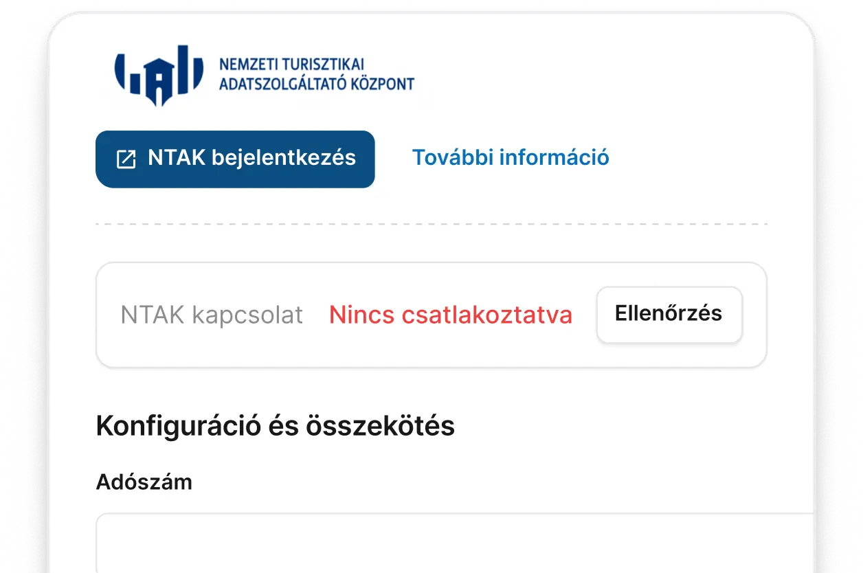 Automatikus NTAK adatszolgáltatás